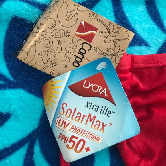 Red Bikini Top - Picture 2 of 4